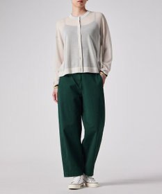 Paul Smith リブストライプ シアーカーディガン