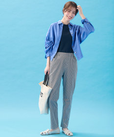 ANY 【手洗い可能】ヨーロピアンリネンシャツブラウス