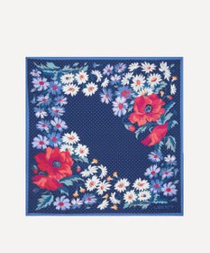 LIBERTY. アベリア ブーケ 45x45 シルク スカーフ