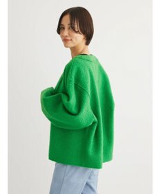 Green Parks ・ＥＬＥＮＣＡＲＥ　ＤＵＥ　ブークレＶネックカーデ