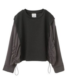 Green Parks リップルドッキングシャーリングプルオーバー