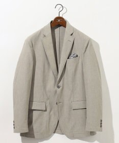 JOSEPH ABBOUD 【キングサイズ・清涼/ストレッチ】ストレッチリネンシャンブレー ジャケット