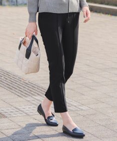 Tiaclasse 【洗える】裏ベロアジョーゼットジョグパンツ