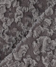 自由区 【カトリエムブーケ】Une forme bosselee ギャザーディテールボタンフロントプルオーバー