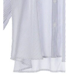 earth music&ecology ワンポイント刺繍ロングシャツ