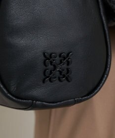 russet ソフトレザーロールショルダーバッグ(CE-1661)