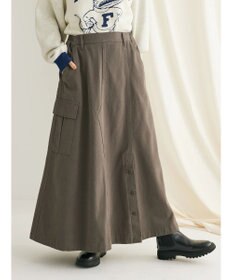 CRAFT STANDARD BOUTIQUE 綿ピーチカーゴスカート