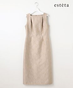 23区 L 【エステータ】シャイニージャカード ワンピース