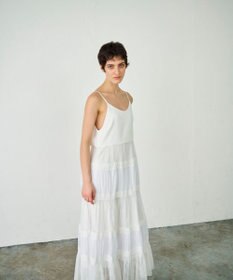 GRACE CONTINENTAL レースコンビキャミソールワンピース