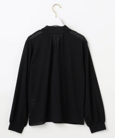 ANY SIS 【前後着用可能】シアー2WAYボウタイ プルオーバー