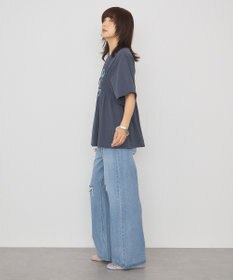 AMERICAN HOLIC シャーリングプリントTシャツ