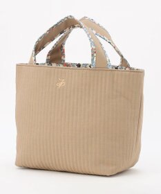 J.PRESS LADIES 【WEB限定カラーあり・リバーシブル】キルティング ミニトートバッグ