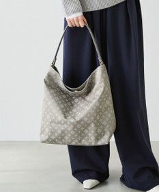 russet ナイロンジャガード2WAYショルダーバッグ(CE-1622)