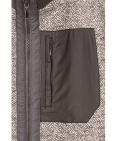 DAKS ツイーディフリース ブルゾン