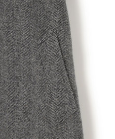 JAPAN TWEED with REAL SHETLAND】ヘリンボーン バルカラーコート / J