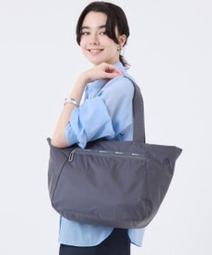LeSportsac ESSENTIAL E/W ZIPTOP TOTE/シャドウグレーC