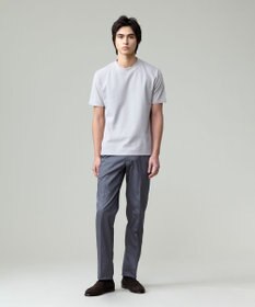 J.PRESS MEN 汗ばむ夏の最適解Tシャツ【UVカット / 接触冷感 】【J.PRESS PREMIUM JERSEY】無地コットン Tシャツ