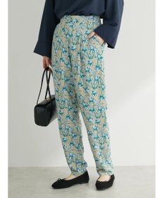 Green Parks Ｂ．レーヨン混プリントパンツ