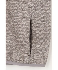 DAKS ツイーディフリース ブルゾン