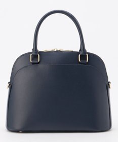 自由区 【カタログ掲載】【MILOS】レザーポケット バッグ ネイビー