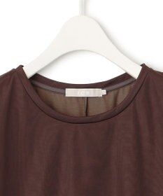 ICB L 【接触冷感・洗える】 チュールコンビ カットソー