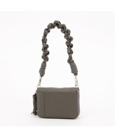 UNBILLION ペルケ perche / ドット型押し・ジャバラチャームウォレットショルダー