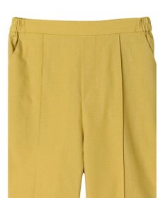 Green Parks 綿麻混イージーテーパードパンツ