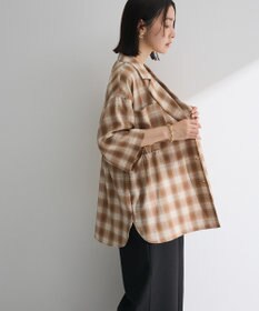 Green Parks チェック５分袖ジャケット