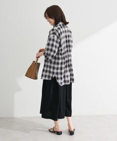 Green Parks チェック５分袖ジャケット