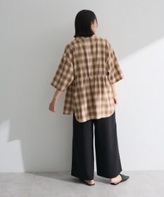 Green Parks チェック５分袖ジャケット