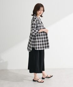 Green Parks チェック５分袖ジャケット