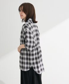 Green Parks チェック５分袖ジャケット