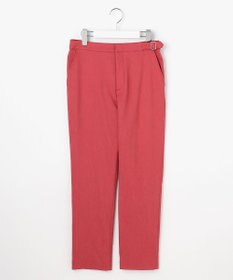 J.PRESS LADIES L 【WEB限定カラーあり・人気素材・セットアップ対応】セルロースリネンストレッチ テーパード パンツ