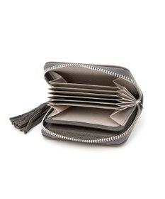 UNBILLION ペルケ perche / ドット型押し・ジャバラチャームウォレットショルダー