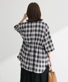 Green Parks チェック５分袖ジャケット