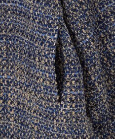 23区 GIOLICA ノーカラー ツイード ジャケット