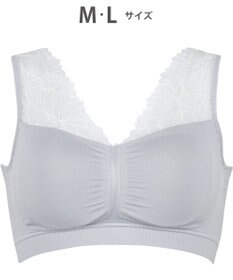 Wing ノンワイヤーブラ　【ナイトアップブラルーム】　寝るとき用ブラ　バストの脇流れを防ぐ　パッド有り　ウイング／ワコール　KB3510