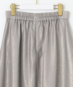 ANY SIS 箔ヴィンテージライクシフォン スカート