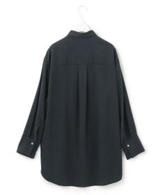 ICB 【洗える】 フィブリルツイル ロングシャツ