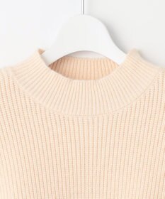 Feroux 【洗える】ラッフルレイヤード ニット