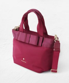 TOCCA 【大人百花掲載】【撥水】RIBBON BRICK TOTE M トートバッグ M