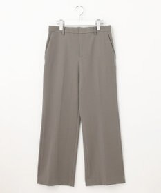 自由区 【裏起毛/撥水加工】TRギャバ ストレートパンツ