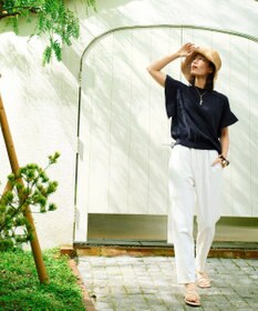 UNFILO UVモイストフレアースリーブニット