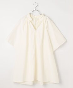 #Newans 【ANSWER for 骨格ナチュラル】ギャザーネックフレアスリーブチュニック