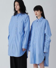 WEGO ストライプロングシャツ