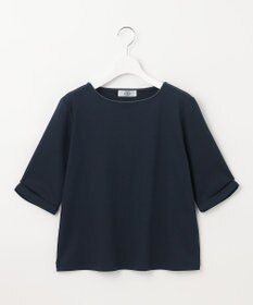 J.PRESS LADIES 【接触冷感・UVケア】スムースジャージー タックスリーブ カットソー