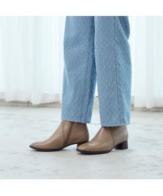 ing <ing>【WEB限定】スクエアトゥショートブーツ