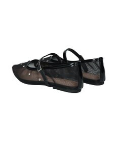 Bridget Birkin 【Bridget Birkin】ドットビジューチュールフラットシューズ