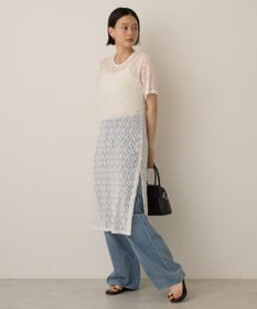 AMERICAN HOLIC レースＴシャツワンピース
