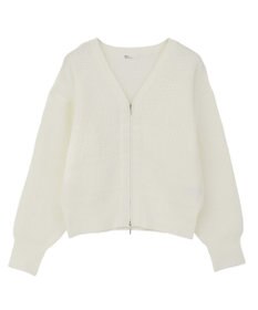 CRAFT STANDARD BOUTIQUE ワッフルニットジップカーディガン